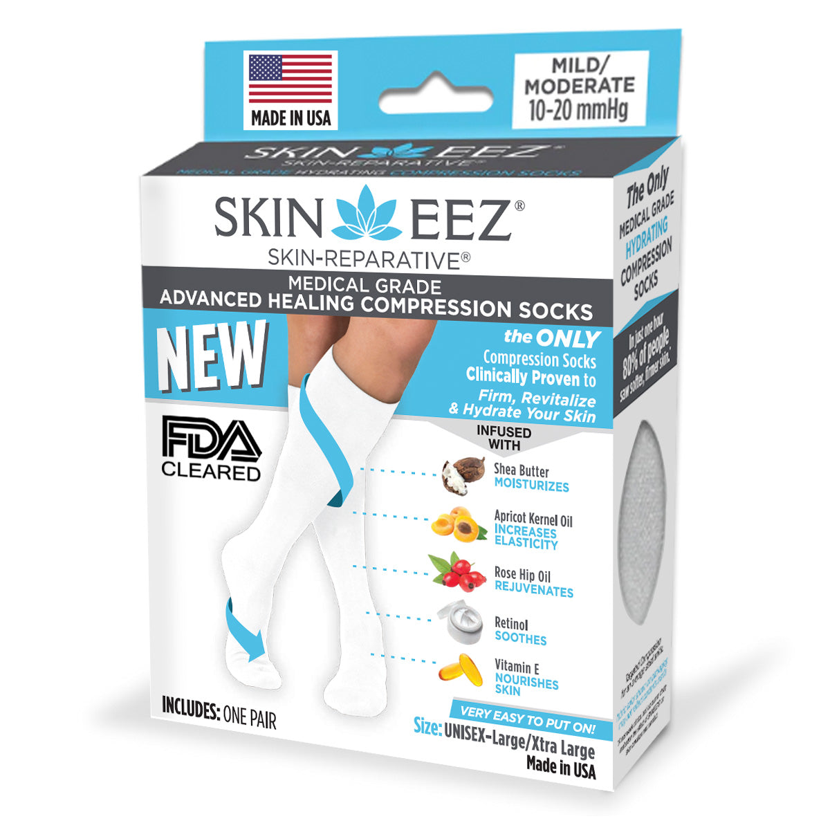 Skineez Medical Grade Moderate Compression Black Arm Sleeve – Skineez®
