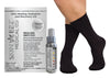 Skin Healing Hydration and Recovery Medical Compression Kit Seamless Moisturizing Diabetic Socks and Replenishing Spray