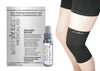 Made in USA Skin Healing Hydration and Recovery Medical Compression Kit Black Knee Sleeve and Replenishing Spray