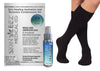 Made in USA Skin Healing Hydration and Recovery Menthol Medical Compression Kit 10-20 mmHg and Replenishing Spray